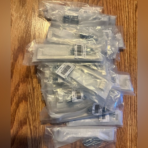 🆕 25 Pack 5 Inch Square Cabinet Handles, Nickel - Picture 4 of 7